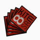 Sticker 8samKite Logo Klein